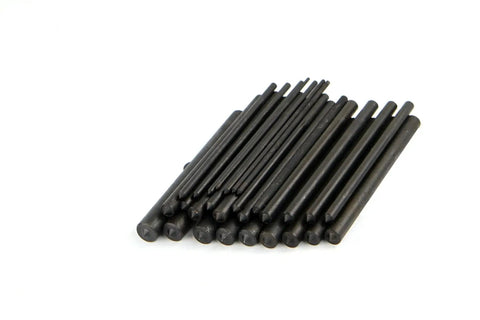 28-Piece Transfer Punch Set Three Thirty-Second To One-Half Inch Heat Treated Alloy Steel Punches for precise hole marking