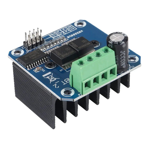 5 Pack 43A DC Motor Driver Module H Bridge With PWM Current Limit For Smart Car Projects, 5V Isolated MCU, Raspberry Pi Compatible, Wide Voltage Range 5.5V To 27V, Dope DIY Robotics And Smart Car Builds.