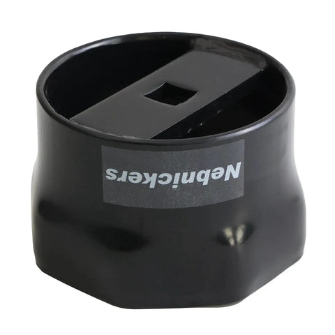 4-7/8 Inch 8-Point Truck Axle Wheel Bearing Socket, high strength tensile steel, black powder coated finish, for axle nut locknuts.
