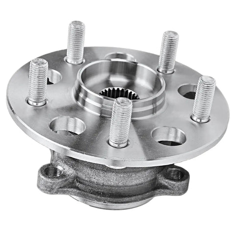 Close-up of rear wheel bearing hub assembly for Toyota Camry AWD 2020-2024, Corolla Cross AWD 2022-2025, RAV4 AWD 2019-2023