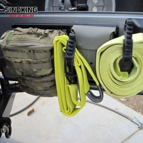 Rubber Clamp Mount For 2.5 To 7.5 Inch Diameter Tools Holds 49 Lbs securing gear on a vehicle