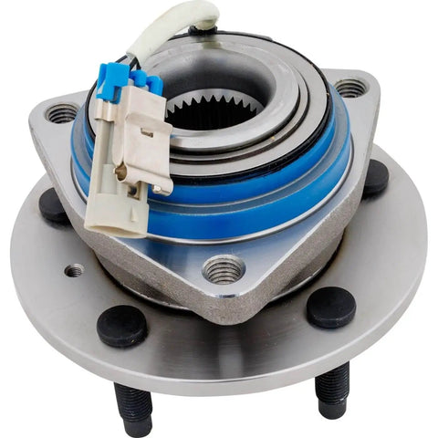 Wheel Hub Assembly with Pre-Pressed Bearing and Integrated ABS Speed Sensor - Single Front Replacement for Century 3.1L V6