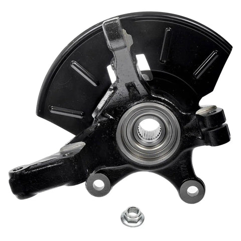 Front Steering Knuckles And Wheel Hub Bearing Kit With 2 Outer Tie Rods For Ford Escape 2005 To 2012, Mercury Mariner 2006 To 2011, Mazda Tribute 2010 To 2011 Includes 2 Knuckles And 2 Hub Bearings Ready To Roll
