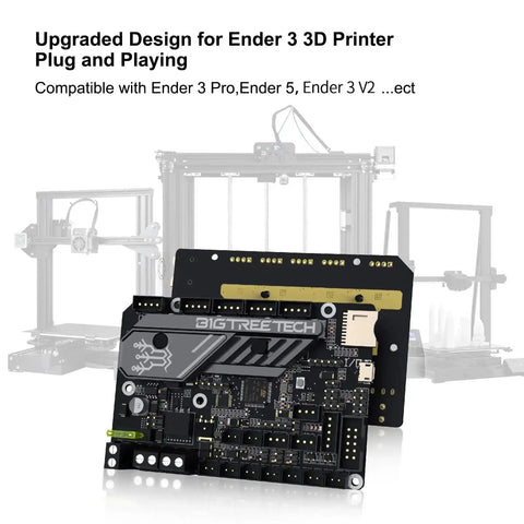 SKR Mini E3 V3 32 Bit Control Board with Integrated TMC2209 UART for Ender 3 Pro, Ender 5, Ender 3 V2 3D Printers