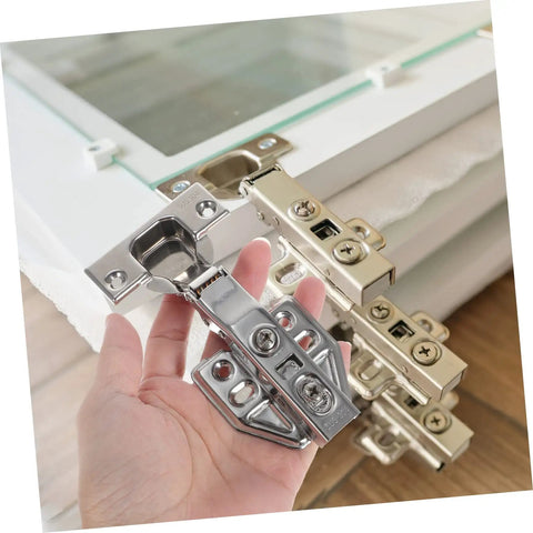 Stainless Steel Hidden Door Hinge With Soft Close Mechanism For Kitchen And Bathroom Cabinets Built To Last Durable Material