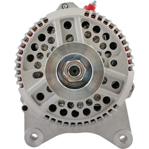 Front view of 12V 130A High Output Alternator Replacement For Ford Crown Victoria 1992-1999 And Ford E Series Vans 1997-2008