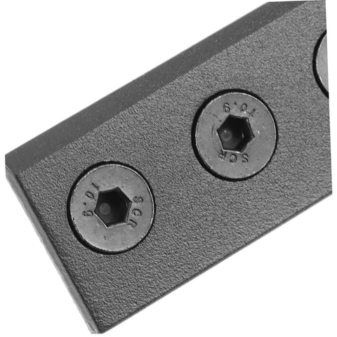 Close-up of heavy-duty steel melding plate from 1 Set Barn Door Track Connector Kit For Sliding Barn Doors, Hardware Connecting Adapter