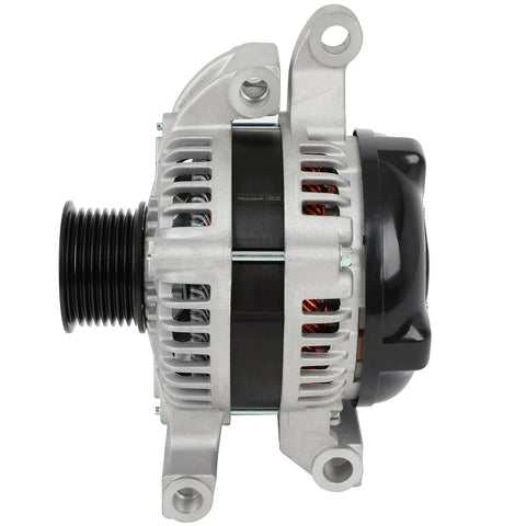 Side view of High Output 150 Amp Alternator Replacement For Toyota Sequoia And Tundra V8 4.6L 5.7L Engines