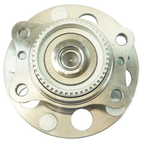 Top view of Rear Wheel Bearing And Hub Assembly Set 2 Piece Driver And Passenger Sides Beefed Up Direct Fit Easy Install