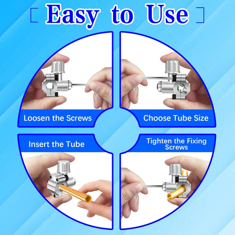 BPV31D bullet piercing valve kit for refrigerator line; 2-piece silver valve set for 1/4, 5/16, 3/8 in OD tubes
