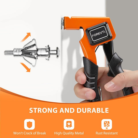 Molly Bolts Drywall And Plaster Walls Kit With 32 Pieces In 8 Sizes Includes Screws And Molly Bolts Setting Tool Heavy Duty