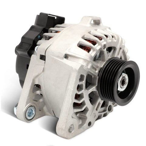 Beefy 90 Amp High Output Alternator Replacement For Hyundai Elantra Elantra Coupe GT Forte Koup Forte5 Soul 2011 To 2017 1.8L And 2.0L L4 Engines Compatible With 37300 2E200 11610N 2610428, side view