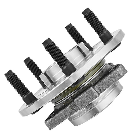 Pair Front Wheel Hub And Bearing Assembly For Ram 1500 2002 2008 5 Lug 2 Wheel ABS Models Only Without ABS Sensor