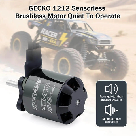 Beefy 1212 3500KV Brushless Outrunner Motor With 2mm Shaft For Tiny RC Crawlers In One Twenty Four, One Eighteen, One Sixteen Scale Upgrade, Low Speed Precision, Big Torque, Smooth Operation, Not For SCX24