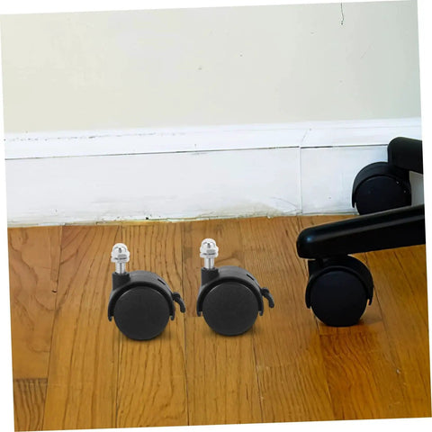 Replacement Caster Wheels With Brakes For Electric Oil Filled Heaters And Radiators Threaded Stem Swivel Casters