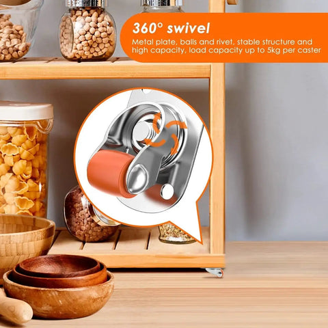 Self Adhesive Caster Wheels 0.75 Inch Oval Plate 360 Degree Swivel installed on furniture with nano adhesive bond, steel plate.