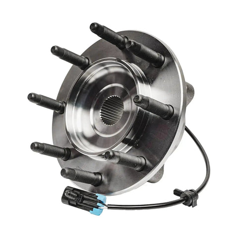 4X4 Front Wheel Bearing Hub Assembly For Silverado 2500 HD 3500 Sierra Avalanche Suburban GMC Yukon XL 2500 8 Lug Replacement Wheel Hub