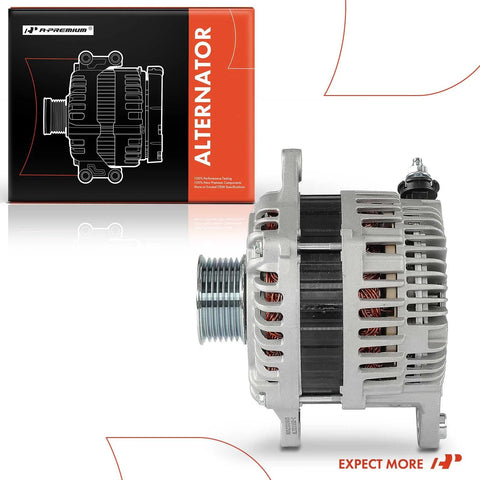 Rugged 150 Amp Alternator Replacement For Nissan Murano 2016, Pathfinder 2017 2020, Maxima 2019 2022, Infiniti QX60 2017 2020 3.5L 12V