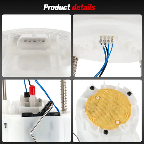 Close-up of Gas Pump Sending Unit Module Assembly For Dodge Magnum Charger Challenger And Chrysler 300 2005 To 2017 E7192M connections