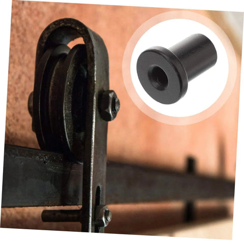 Five Pack Track Spacers For Sliding Barn Doors Replacement Hardware For Connecting Rails And Walls In Garages And Basements Durable And Smooth Finish Spacers For Easy Install Reliable Support And Quiet Clean Look