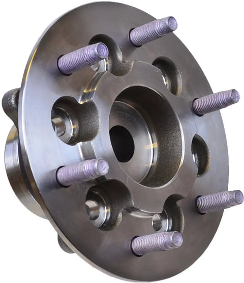 Front view of Front Wheel Hub Bearing Assembly For RWD Chevy GMC Isuzu BR930702 Aftermarket Replacement Part Complete Kit For 2004-2013 Chevy 2004-2012 GMC 2006-2008 Isuzu