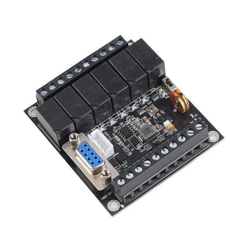 DC24V PLC Controller Kit With Relay Output For Industrial Automation FX1N 14MR Module Programmable Logic Controller Board