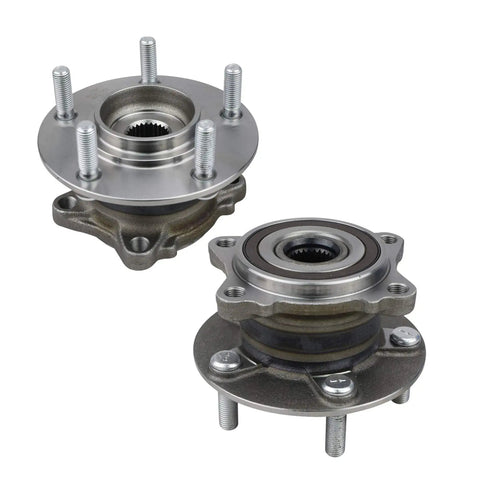 Pair Wheel Hub Bearing Assemblies For 2007 2012 Mitsubishi Outlander 4x4 3.0L And 2008 2015 Mitsubishi Lancer 4x4 AWD