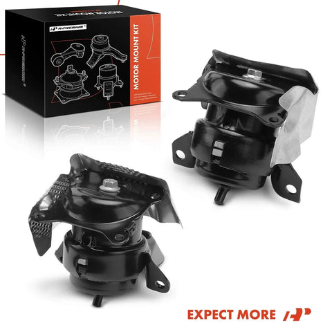 Front Left And Right Engine Mount Kit For Chevrolet Silverado 1500 Tahoe Suburban GMC Sierra 1500 Yukon XL Cadillac Escalade 2014-2020 Bolt Right Up Easy Install Replacement 84175583