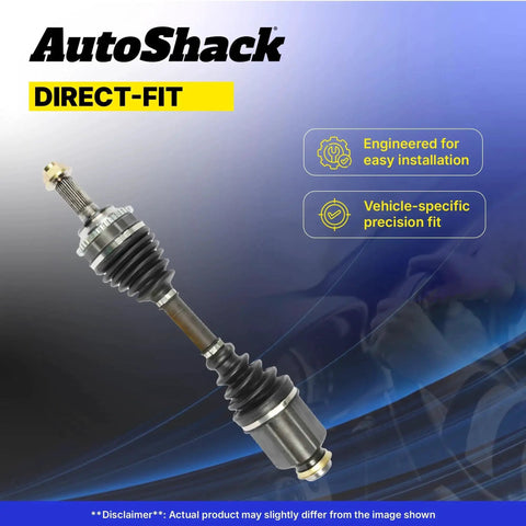 Front CV Axle Shafts Left And Right Replacement Kit For 2007 2014 Honda CR-V 2 Piece Set Beefed-Up Power Transfer Durable Corrosion Resistant Precision Fit OEM Quality Smooth Torque Delivery Long Lasting Performance in packaging.