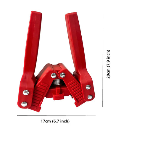 Manual Beer Bottle Capper Tool With 150 Count 26mm Crown Caps Home Brewing Corking Machine In Red Durable ABS Build