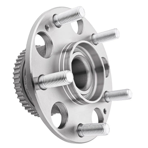 Rear Wheel Bearing Hub Assembly Pair With ABS For Acura TL 2004-2008 And Honda Accord 2003-2007 Gas Models Not Hybrid, 5-bolt lug, tone ring