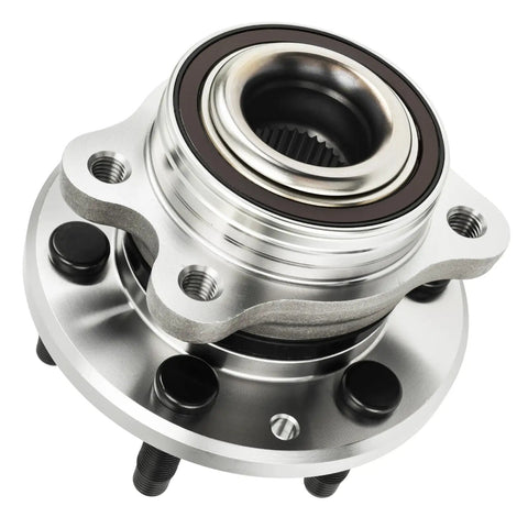 Front Left Wheel Bearing Hub Assembly For Chevy Colorado And GMC Canyon 2015 to 2022 6 Lug 4x4 Non ABS Replacement 2X 515167