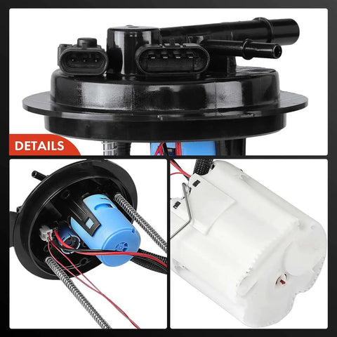 Electric Fuel Pump Module With Pressure Sensor For Chevy Silverado And GMC Sierra Trucks 1500 2500HD 3500HD 2007 2008 4.3L 6.0L Replacement Direct Fit 19168891, detailed view