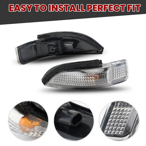 Toyota Left Driver Side Rearview Mirror Turn Signal Indicator Light For Corolla Camry Avalon Prius C RAV4 2012 2016