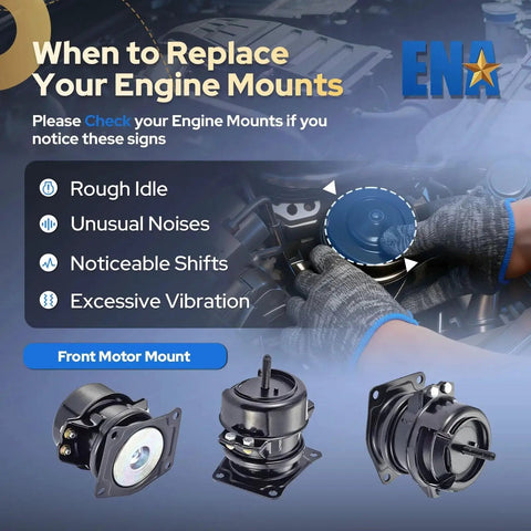 Front Engine Motor Mount For Honda Odyssey Pilot Ridgeline And Acura MDX 3.5L V6 MFI MPI Replacement A4519 EM9441