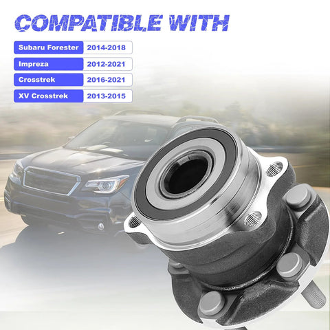 Rear Wheel Hub Bearing Assembly For Forester 2014 2018 Impreza 2012 2021 Crosstrek 2016 2021 XV Crosstrek 2013 2015