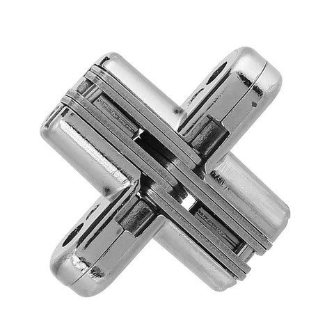 Hidden Hinge For Cabinets And Doors 180 Degree Frameless Concealed Stainless Steel Hinge No Visible Hardware For Wooden Boxes Front Doors Smooth Swing