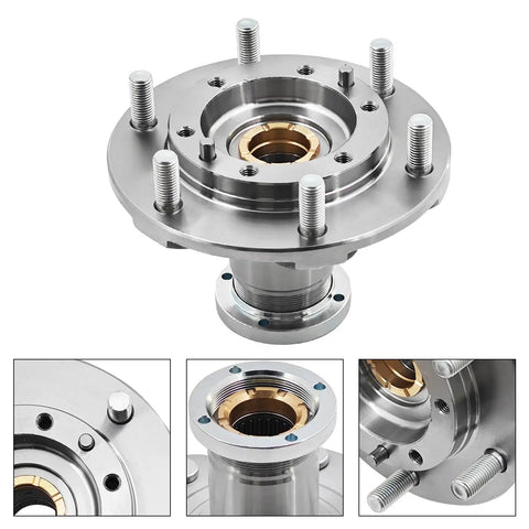Front Wheel Bearing And Hub Assembly Kit For Toyota Tacoma 1995-2004 4WD Only With 2.4L 2.7L And 3.4L Engines Heavy Duty Replacement