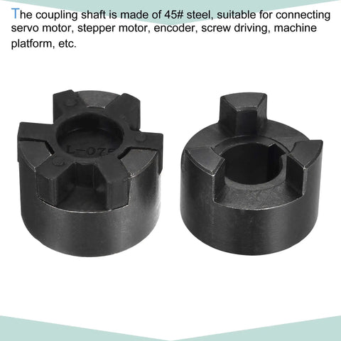 18mm To 18mm Flexible Coupling Shaft For Pro Grade Power Transfer, 45 steel motor coupler for servo and stepper motors, CNC use