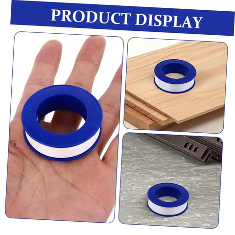 12 Rolls High Temp PTFE Sealing Tape for Water Leaks Faucets Shower Heads Garden Hoses Plumber Tape product display