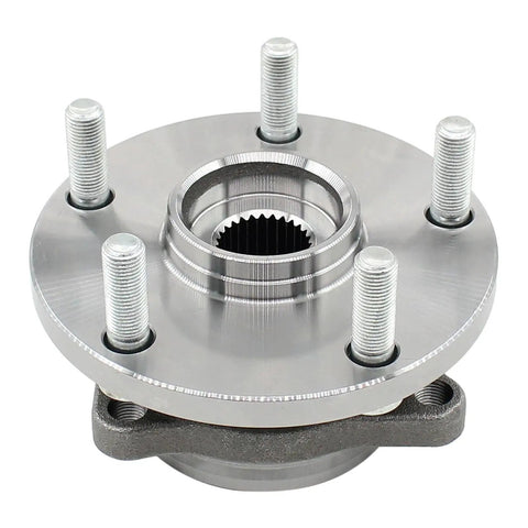 Front view of Pair Front Left And Right Wheel Bearing And Hub Assemblies For Subaru Ascent Forester Impreza Legacy Outback