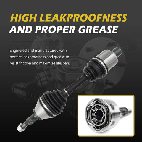 Beefed Up Front Wheel Hub Bearing And CV Axle Assembly For 2012 2013 2014 2015 2016 2017 2018 Ram 1500 4WD And 2019 2020 Ram 1500 Classic Left Or Right Side Replacement Fits 4WD Models Only Heavy Duty Auto Part with high leakproof feature and proper grease