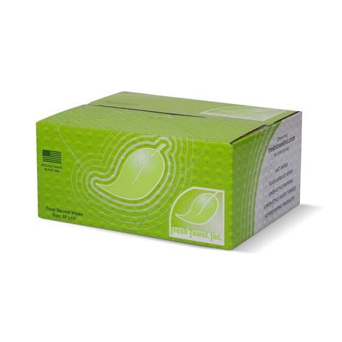 Box of Foodservice Reusable Paper Towels 13x20 Inch Quarter Fold 200 Count Pink Towels