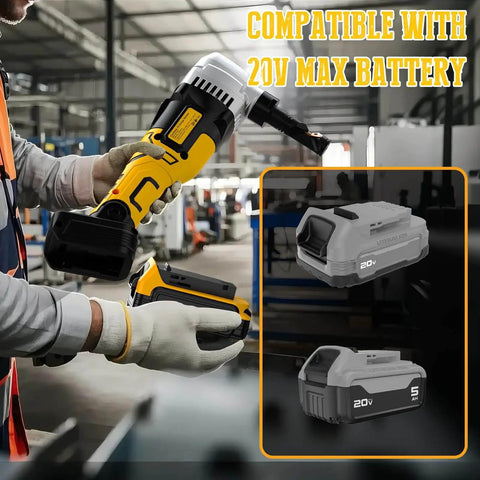 Beast Of A Cordless Metal Nibbler With Brushless Motor For 20V Max Battery 16 Gauge Metal Cutting Stainless Steel