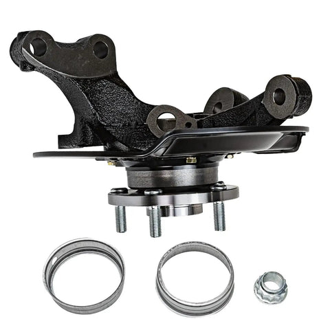 Front Left Steering Knuckle And Wheel Hub Bearing Assembly For 2004 2005 2006 Toyota Camry 2.4L Driver Side Replacement