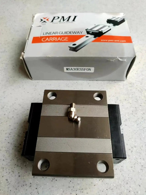 MSA30E Linear Guide Bearing Slider Block MSA30ESSFC Carriage For CO2 Laser Engraving Cutting Machine with packaging