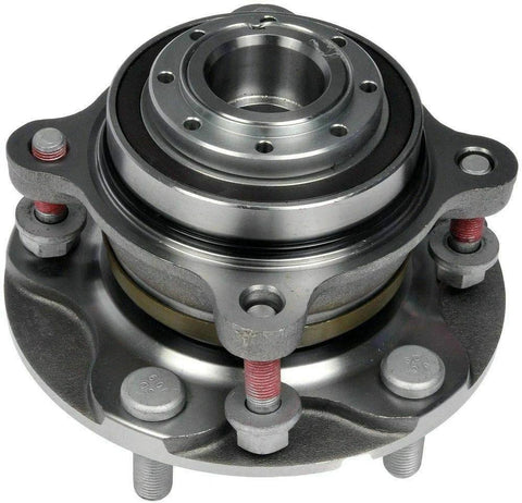 Beefed Up 4 Piece Front And Rear Wheel Bearing And Hub Assembly For 2007 2018 Toyota Tundra 2WD, Aftermarket Replacement