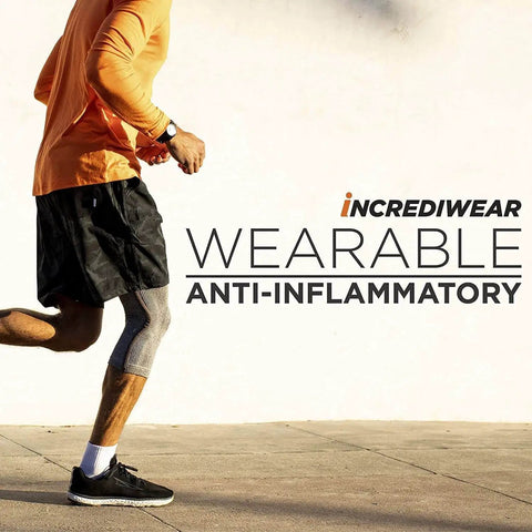 Man running with Elbow Sleeve For Joint Pain Relief And Inflammation Reduction With Circulation Boost All Day Comfort