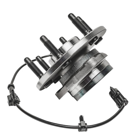 4WD Front Wheel Bearing Hubs Replacement Set For Chevy GMC Silverado Sierra Avalanche Yukon XL Suburban Tahoe Escalade ESV EXT Beefed Up Hubs For AWD 4x4 Models