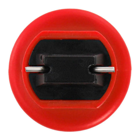 Front view of 12 Pack Pin Out Standard Circuit Breaker Lockout Devices For Electrical Safety Industrial Grade Made from Durable Nylon